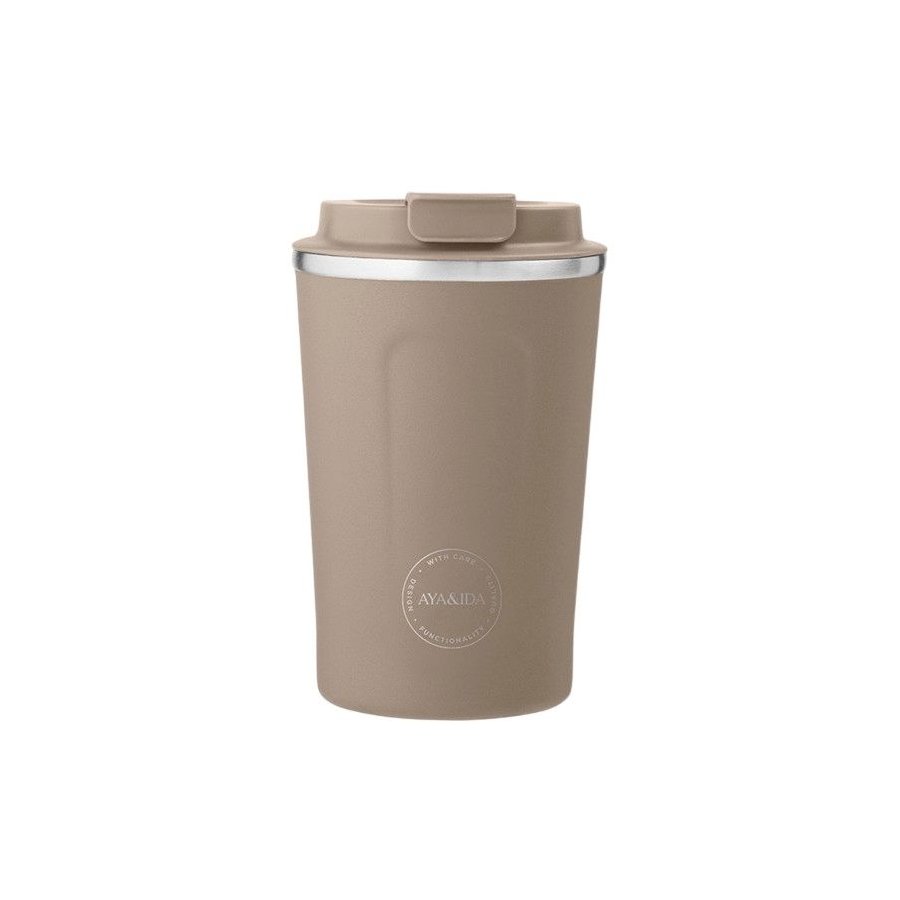 AYA&IDA CUP2GO Termokop 380 ml, Dusty Brown