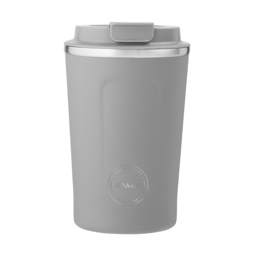 AYA&IDA CUP2GO Thermobecher, Light Grey