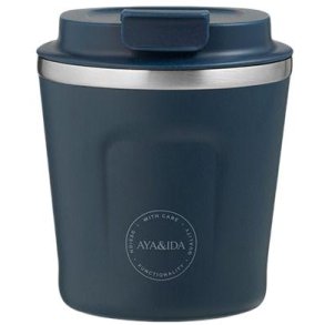 AYA&IDA CUP2GO Thermobecher 240 ml, Navy Blue