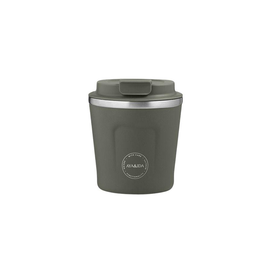 AYA&IDA CUP2GO Thermobecher 240 ml, Tropical Green