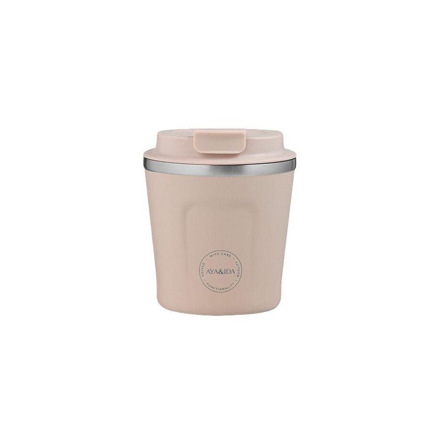 AYA&IDA CUP2GO Thermobecher 240 ml, Cream Beige