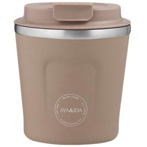 AYA&IDA CUP2GO Thermobecher 240 ml, Dusty Brown