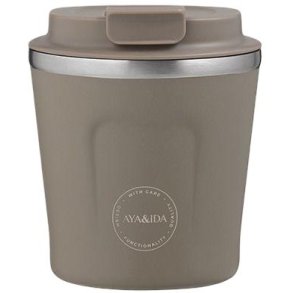 AYA&IDA CUP2GO Thermobecher 240 ml, Driftwood