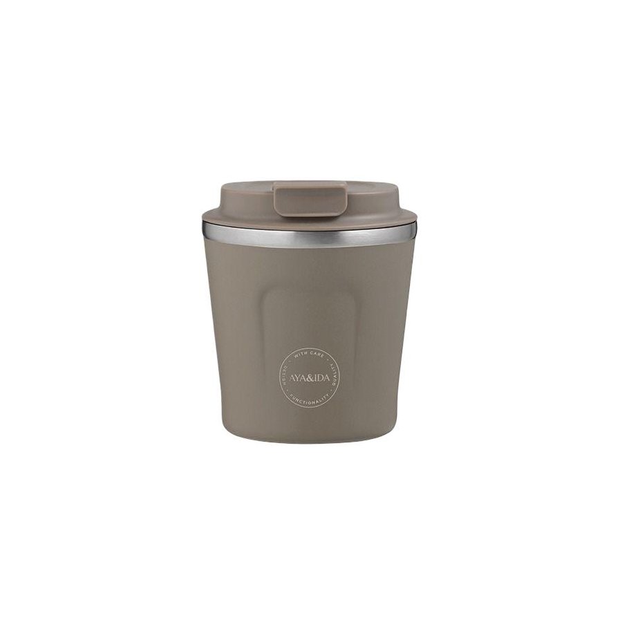 AYA&IDA CUP2GO Thermobecher 240 ml, Driftwood