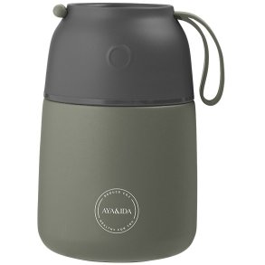 AYA&IDA Food'ie Maaltijdcontainer 500 ml, Tropical Green