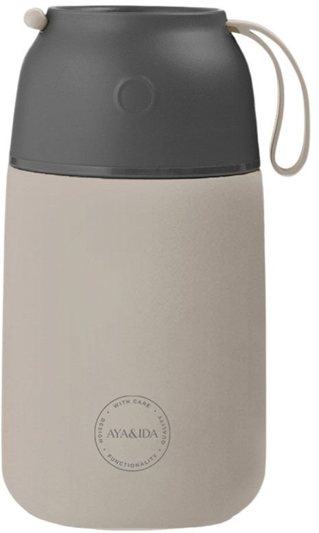 AYA&IDA Food'ie Lebensmittelbehlter 700 ml, Creme Beige