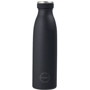 AYA&IDA Trinkflasche 500 ml, Matt Schwarz