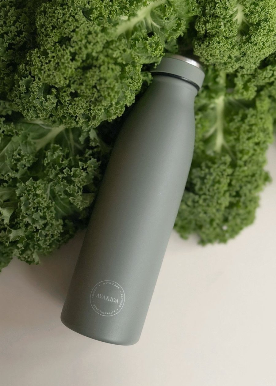 AYA&IDA Trinkflasche 500 ml, Tropical Green