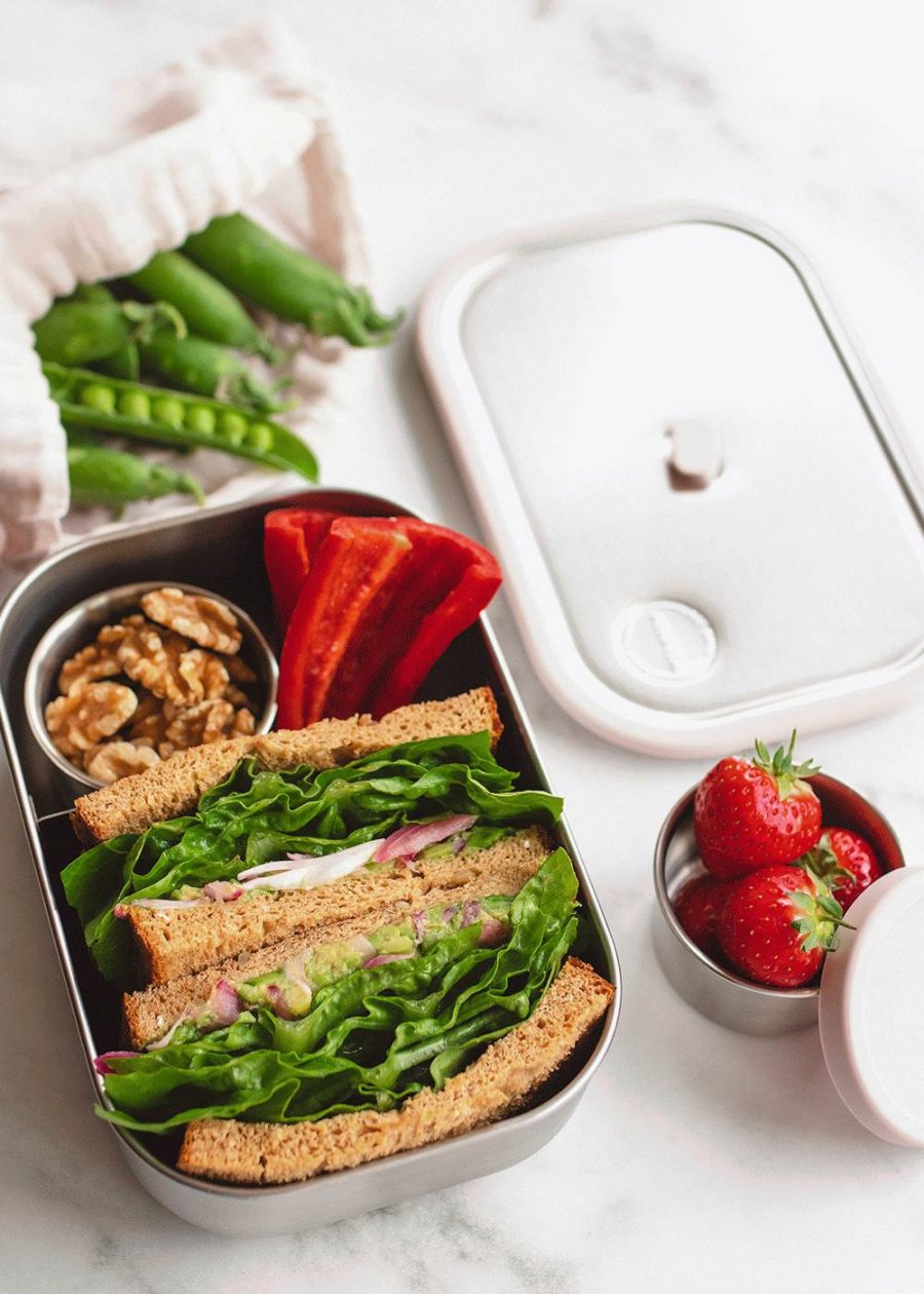 AYA&IDA Brotdose 1 L, Soft Rose