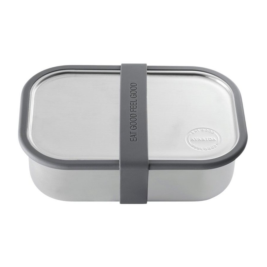 AYA&IDA Brotdose 1 L, Dunkelgrau