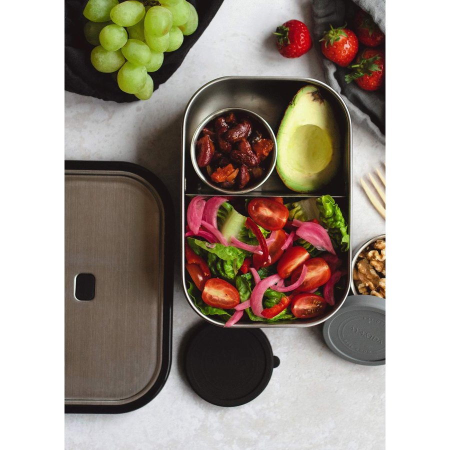 AYA&IDA Brotdose 1 L, Matt Schwarz