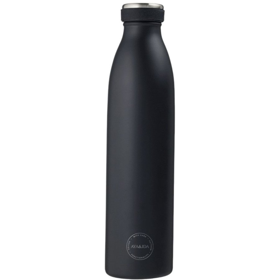 AYA&IDA Drikkeflaske 750 ml, Mat Sort