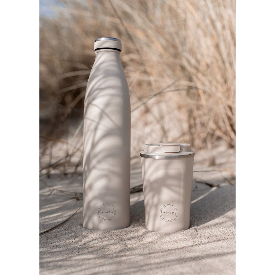 AYA&IDA Trinkflasche 750 ml, Cream Beige