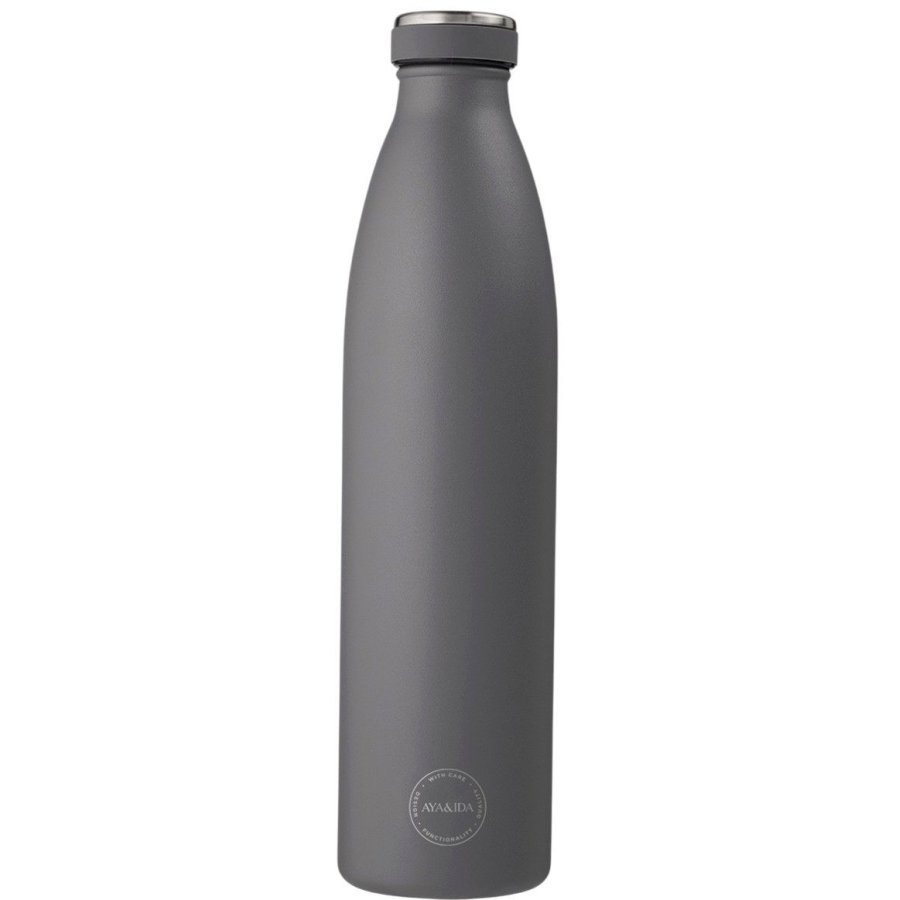 AYA&IDA Trinkflasche 1 L, Dark Grey