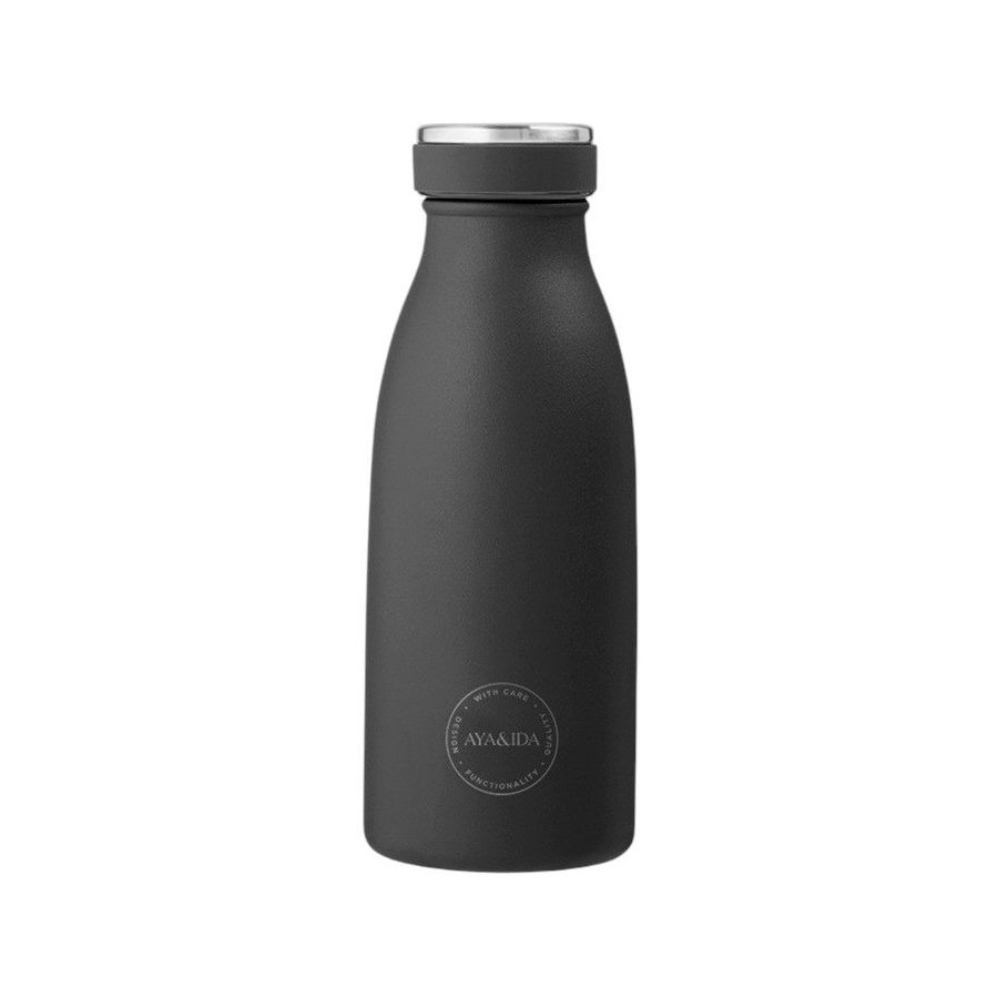 AYA&IDA Drikkeflaske 350 ml, Mat Sort