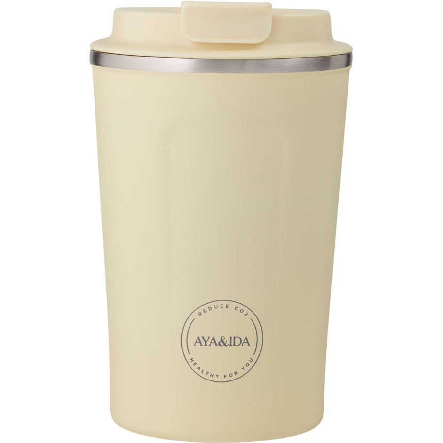 AYA&IDA CUP2GO Thermosbecher 380 ml, Butter Yellow