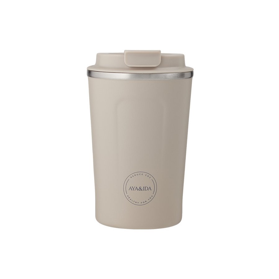 AYA&IDA CUP2GO Thermobecher 380 ml, Cream Beige