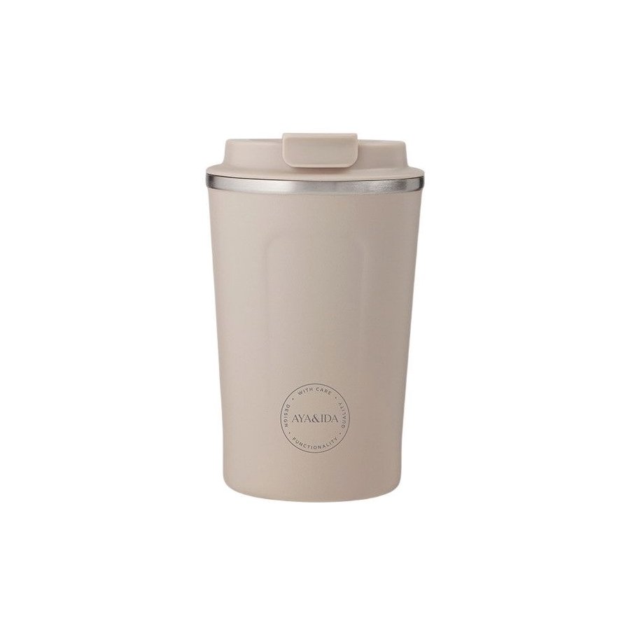 AYA&IDA CUP2GO Thermobecher 380 ml, Cream Beige