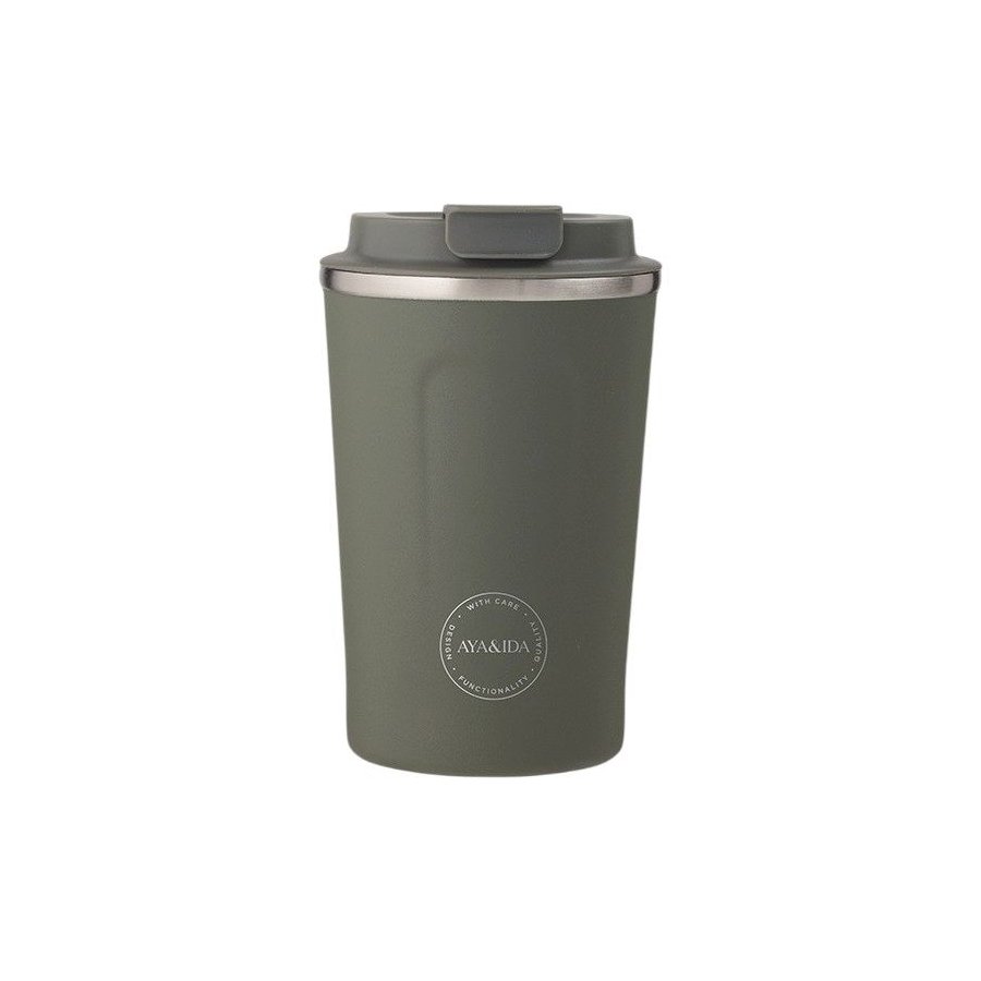 AYA&IDA CUP2GO Thermobecher 380 ml, Tropical Green
