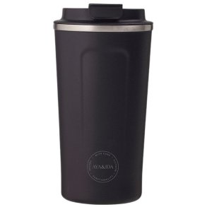 AYA&IDA CUP2GO Thermosbecher 500 ml, Matt Schwarz