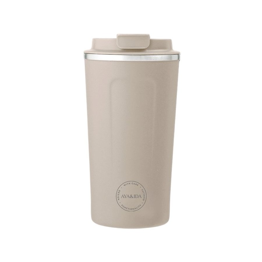 AYA&IDA CUP2GO Termokop 500 ml, Cream Beige