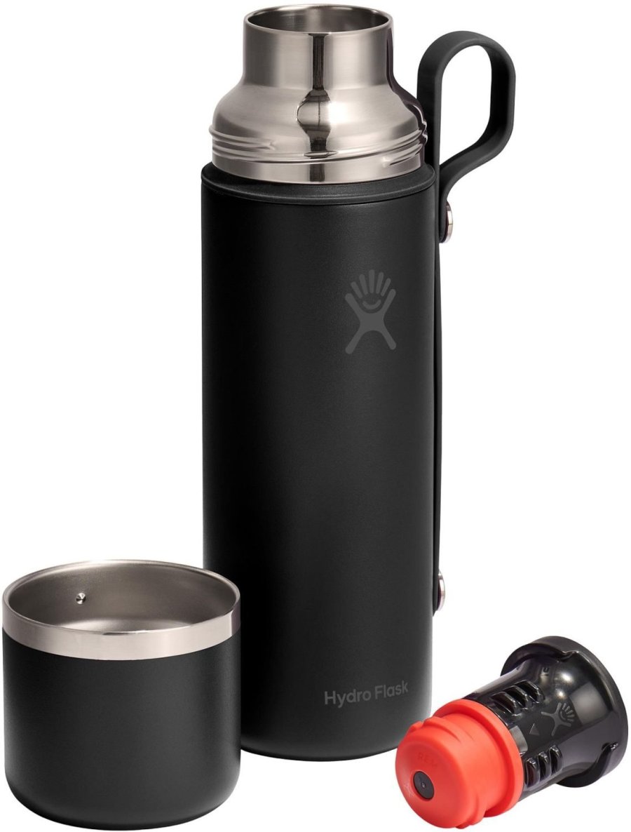 Hydro Flask Hot Flask & Cup Termoflaske 200 ml, Sort