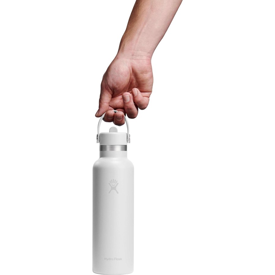 Hydro Flask Termoflaske 621 ml, Hvid
