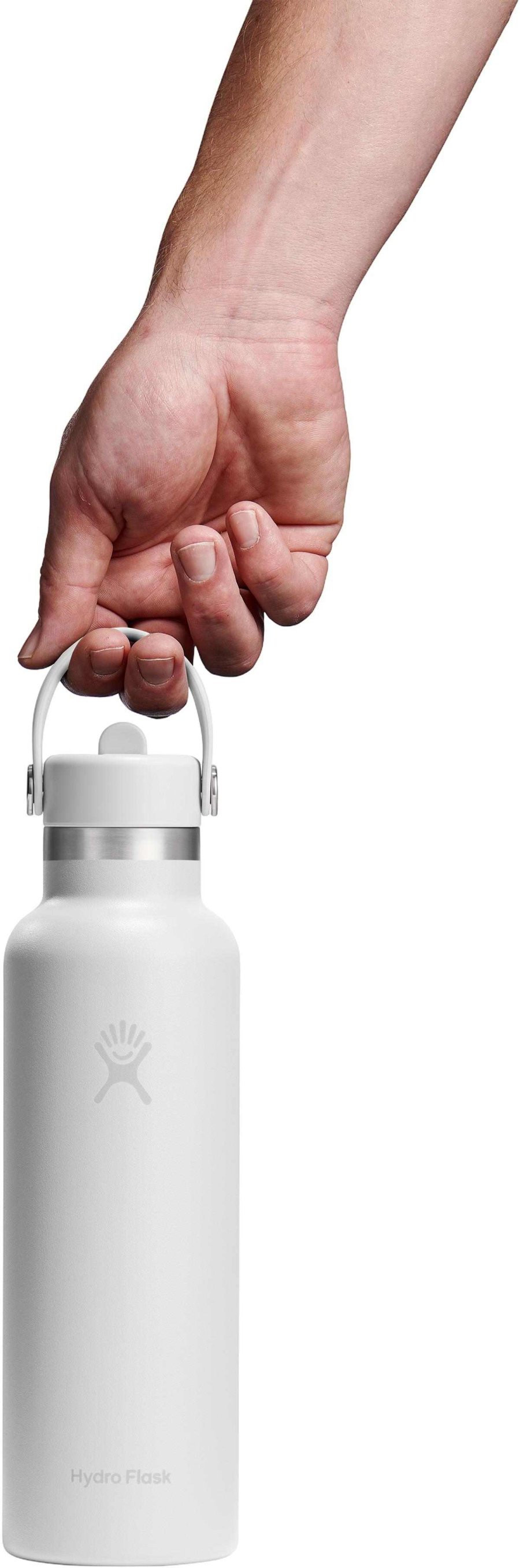 Hydro Flask Termoflaske 621 ml, Hvid