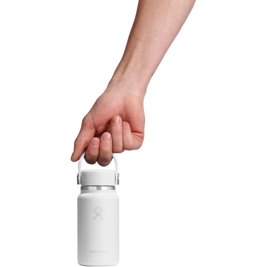 Hydro Flask Termoflaske 200 ml, Hvid