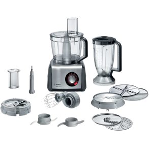 Bosch MultiTalent 8 Foodprocessor 1250W inkl. 14 stk. Tilbehr, Sort/Rustfrit Stl
