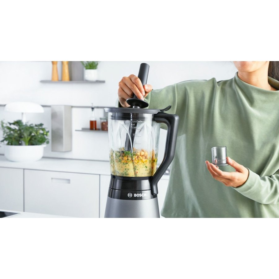 Bosch Vitapower Serie 4 Blender m. Stopper, Stål