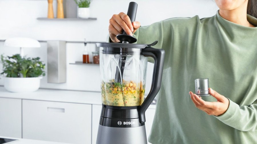 Bosch Vitapower Serie 4 Blender m. Stopper, Stål