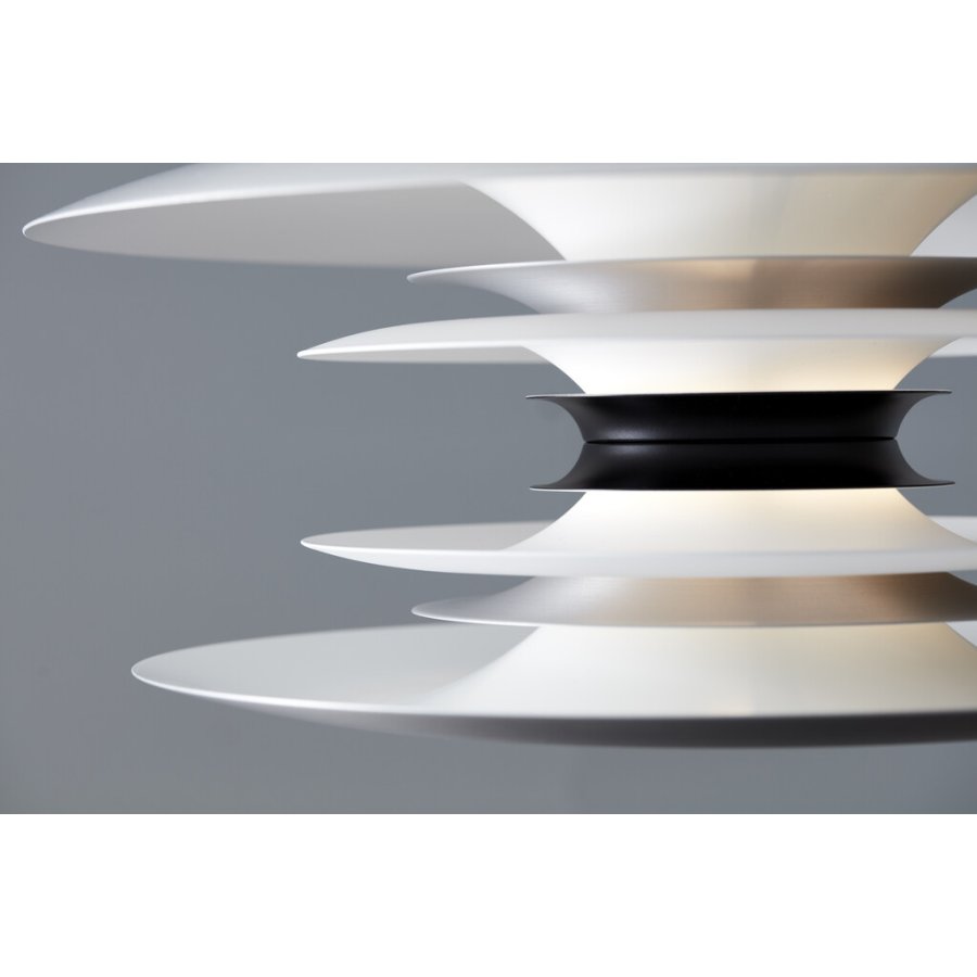 Belid Diablo Pendel 50 cm, Mat Aluminium/Mat Sort