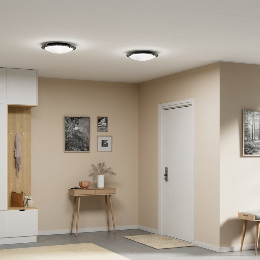 Belid Plafond Cirklo �40 cm, Sort