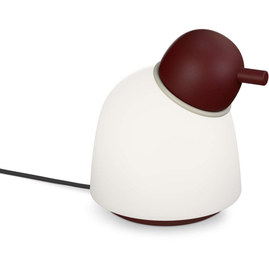 Belid Bird Bordlampe H21,5 cm, Dark Red/Sand