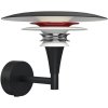 Belid Diablo V�glampe 20,8 cm, Mat Sort/Blank R�d