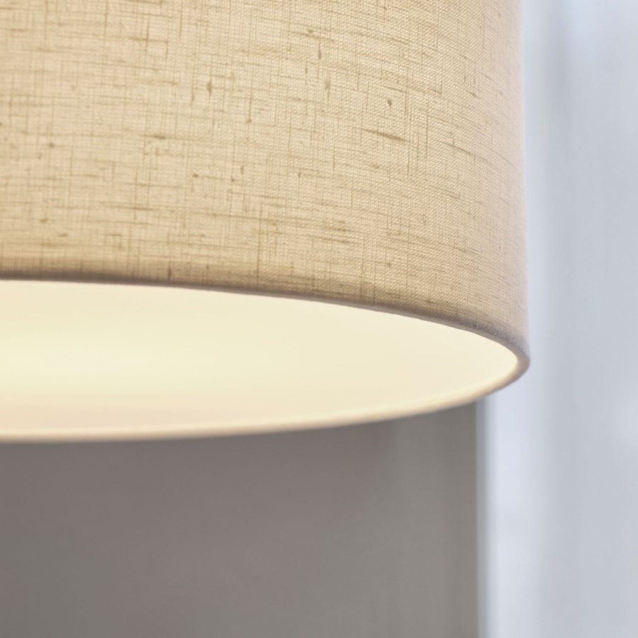 Belid Soft Pendelleuchte �44 cm, Natur/Metallic Bronze