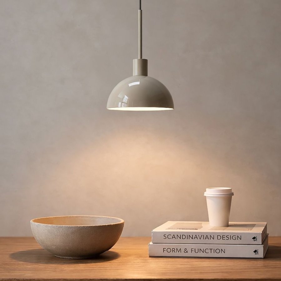 Herstal Vienda Pendel �20 cm, Putty Grey