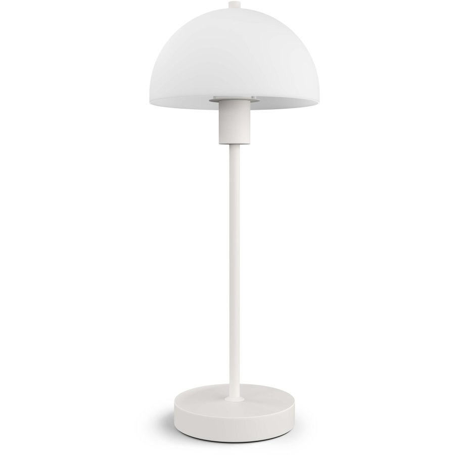 Herstal Vienda Tischlampe H50 cm, Wei/Opal