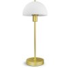 Herstal Vienda Tischlampe H50 cm, Messing/Opal