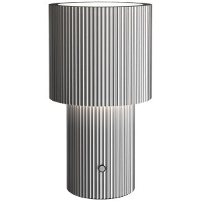Herstal Iluma Akku-Tischlampe LED H22,1 cm, Chrom