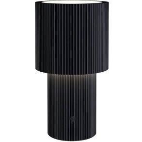 Herstal Iluma Akku-Tischlampe LED H22,1 cm, Schwarz