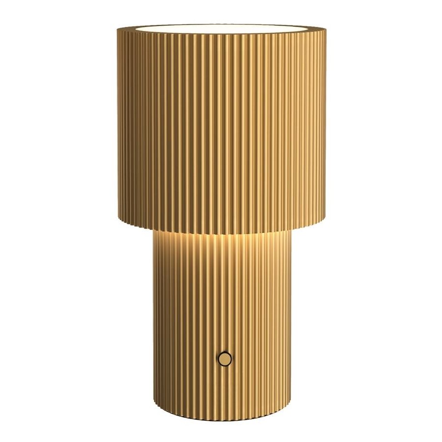 Herstal Iluma Akku-Tischlampe LED H22,1 cm, Gold