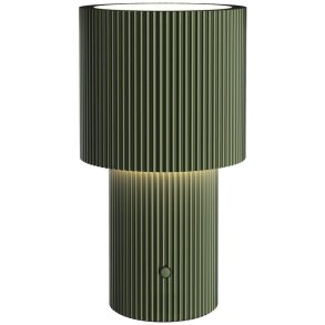 Herstal Iluma Akku-Tischlampe LED H22,1 cm, Olivgr&uuml;n