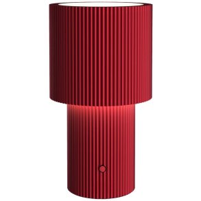 Herstal Iluma Akku-Tischlampe LED H22,1 cm, Rot