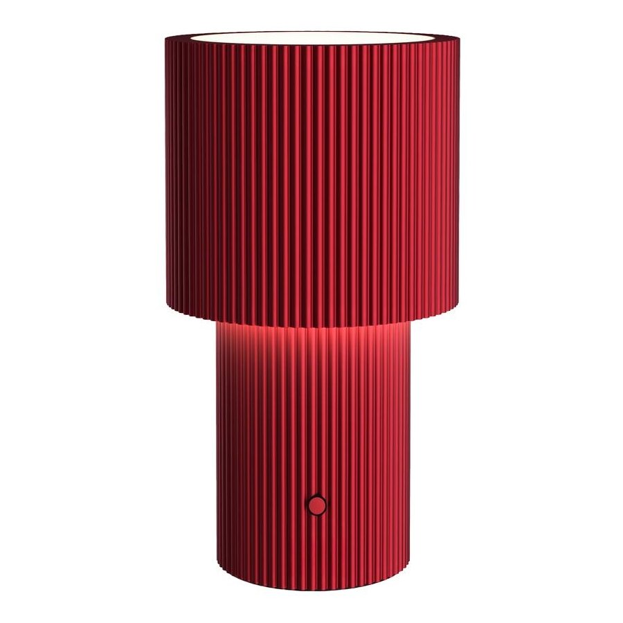 Herstal Iluma Akku-Tischlampe LED H22,1 cm, Rot