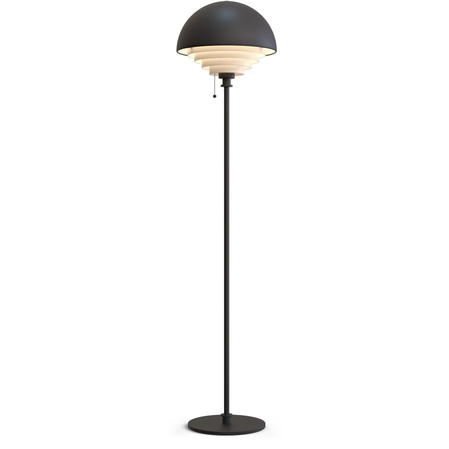 Herstal Motown Stehlampe H150 cm, Schwarz