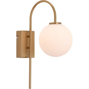 Herstal Ballon Vglampe H38 cm, Messing