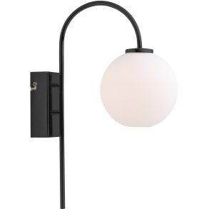 Herstal Ballon Vglampe H38 cm, Sort