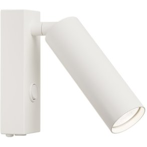 Herstal Pipeline Vglampe 12,5 cm, Mat Hvid